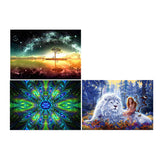 Maxbell Full Drill Diamond Embroidery Kits Arts for Home Wall Decor Peacock Pattern
