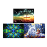Maxbell Full Drill Diamond Embroidery Kits Arts for Home Wall Decor Peacock Pattern