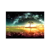 Maxbell Full Drill Diamond Embroidery Kits Arts for Home Wall Decor Landscape Tree