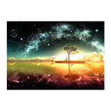 Maxbell Full Drill Diamond Embroidery Kits Arts for Home Wall Decor Landscape Tree