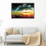 Maxbell Full Drill Diamond Embroidery Kits Arts for Home Wall Decor Landscape Tree
