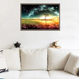 Maxbell Full Drill Diamond Embroidery Kits Arts for Home Wall Decor Landscape Tree
