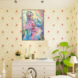 Maxbell Floral Crystals Embroidery Kits DIY Handcraft Painting Colored Fairy