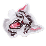 Max Iron on Sew on Cute Cat Embroidery Patches Decorative Animal Patches B