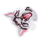 Max Iron on Sew on Cute Cat Embroidery Patches Decorative Animal Patches B