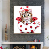 Maxbell 5D Diamond Embroidery Painting Cross Stitch Kit Animal for Home Decor Cat