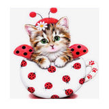 Maxbell 5D Diamond Embroidery Painting Cross Stitch Kit Animal for Home Decor Cat
