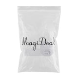 Maxbell High Quality Ployester High Knit Elastic Spool for Dress Handmade White