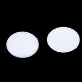 Maxbell 20Pcs Plastic White Buttons Base Sewing Buttons for Fabric Cloth Round 18mm