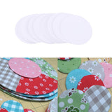 Maxbell 100 Pieces Round Paper Quilting Templates for Patchwork Sewing Crafts 30mm