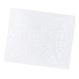 Maxbell Plasitc Quilting Template Stencils for Embroidery Patchwork Sewing Craft 2#