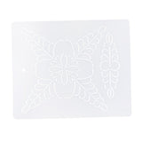 Maxbell Plasitc Quilting Template Stencils for Embroidery Patchwork Sewing Craft 2#