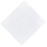 Maxbell Plasitc Quilting Template Stencils for Embroidery Patchwork Sewing Craft 3#