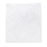 Maxbell Plasitc Quilting Template Stencils for Embroidery Patchwork Sewing Craft 3#