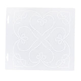 Maxbell Plasitc Quilting Template Stencils for Embroidery Patchwork Sewing Craft 3#