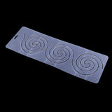 Maxbell Plasitc Quilting Template Stencils for Embroidery Patchwork Sewing Craft 5#