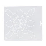 Maxbell Plasitc Quilting Template Stencils for Embroidery Patchwork Sewing Craft 6#