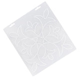 Maxbell Plasitc Quilting Template Stencils for Embroidery Patchwork Sewing Craft 7#