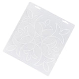 Maxbell Plasitc Quilting Template Stencils for Embroidery Patchwork Sewing Craft 7#