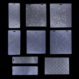 Maxbell Plasitc Quilting Template Stencils for Embroidery Patchwork Sewing Craft 9#