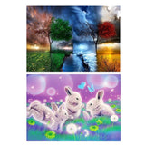 Maxbell 1 Set Beautiful Diamond Paniting Kit Cross Stitch Picture Handcraft Rabbit