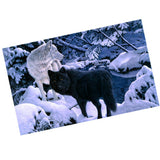 Maxbell DIY 5D Diamond Embroidery Painting Cross Stitch Kit Animal Decor Wolf