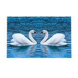 Maxbell DIY 5D Diamond Embroidery Painting Cross Stitch Kit Animal Decor Swan