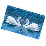 Maxbell DIY 5D Diamond Embroidery Painting Cross Stitch Kit Animal Decor Swan