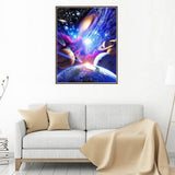 Maxbell Landscape Picture Diamond Embroidery Kits Arts for Wall Decor Space
