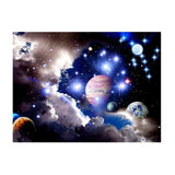 Maxbell 30x25cm Full Drill Outer Space DIY 5D Diamond Painting Kit Home Decor 1#