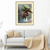 Maxbell DIY Animal 5D Diamond Painting Embroidery Cross Stitch Art Kit Horse 2