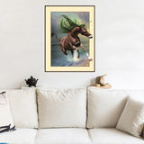 Maxbell DIY Animal 5D Diamond Painting Embroidery Cross Stitch Art Kit Horse 2