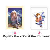 Maxbell DIY 5D Diamond Painting Embroidery Cross Stitch for Home Decor Mermaid