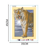 Maxbell DIY 5D Diamond Painting Embroidery Cross Stitch for Home Decor Tiger 2