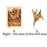 Maxbell DIY 5D Diamond Painting Embroidery Cross Stitch for Home Decor Antelope