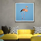 Maxbell 1 Set Daimond Painting Kit Lovely Animal Picture for Wall Decor Flamingos