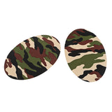 Max 1 Pair Oval Iron/Sew On Patches Elbow Knee Repair Sewing Applique Camouflage
