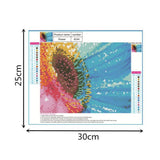 Maxbell 30x25cm Full Drill Outer Space DIY 5D Diamond Painting Kit Home Decor 4#