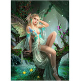 Maxbell 5D DIY Diamond Painting Embroidery Cross Stitch Kits Home Decor Flower Fairy