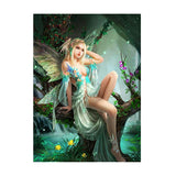 Maxbell 5D DIY Diamond Painting Embroidery Cross Stitch Kits Home Decor Flower Fairy