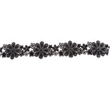 Maxbell 15 Yards Lace Sewing Material Ribbons Trims for Dress Skirt Decor Flower 2