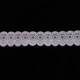 Maxbell 15 Yards Lace Sewing Material Ribbons Trims for Dress Skirt Decor Flower 3