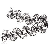 Maxbell 15 Yards Lace Sewing Material Ribbons Trims for Dress Skirt Decor Flower 4