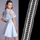 Maxbell 15 Yards Lace Sewing Material Ribbons Trims for Dress Skirt Decor Flower 5