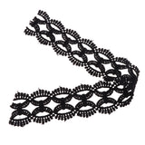 Maxbell 15 Yards Lace Sewing Material Ribbons Trims for Dress Skirt Decor Flower 6