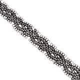 Maxbell 15 Yards Embroidery Lace Trim Sewing Applique DIY Wedding Dress Decor  2#