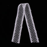 Maxbell 15 Yards Embroidery Lace Trim Sewing Applique DIY Wedding Dress Decor  3#