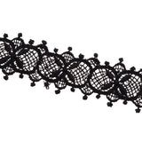 Maxbell 15 Yards Embroidery Lace Trim Sewing Applique DIY Wedding Dress Decor  4#