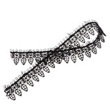 Maxbell 15 Yards Embroidery Lace Trim Sewing Applique DIY Wedding Dress Decor  6#