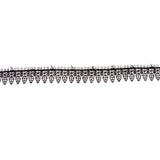 Maxbell 15 Yards Embroidery Lace Trim Sewing Applique DIY Wedding Dress Decor  6#